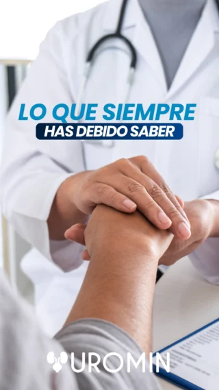 El chequeo prostático después de los 45 es un paso clave para cuidar tu salud. Sin síntomas no significa que todo esté siendo vigilado: el cáncer de próstata en etapas tempranas es silencioso y detectado a tiempo tiene más del 90% de éxito.

En UROMIN hacemos chequeo completo con PSA (Prostate-Specific Antigen) y evaluación clínica especializada. Agéndate o comparte esto con el hombre que quieres cuidar.